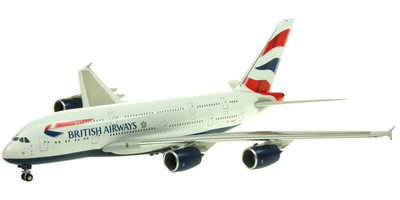 Der Airbus A380-841 BRITISH AIRWAYS
